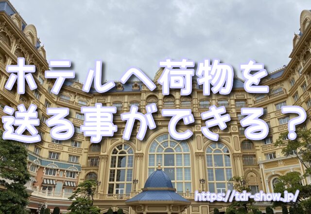 ディズニー 泊まり 荷物