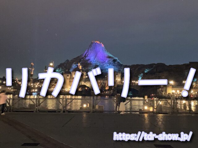 雨ディズニー　勝ち組